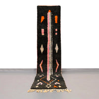 Moroccan Vintage Runner Rug 2.4 x 10.9 feet - Ettilux Home
