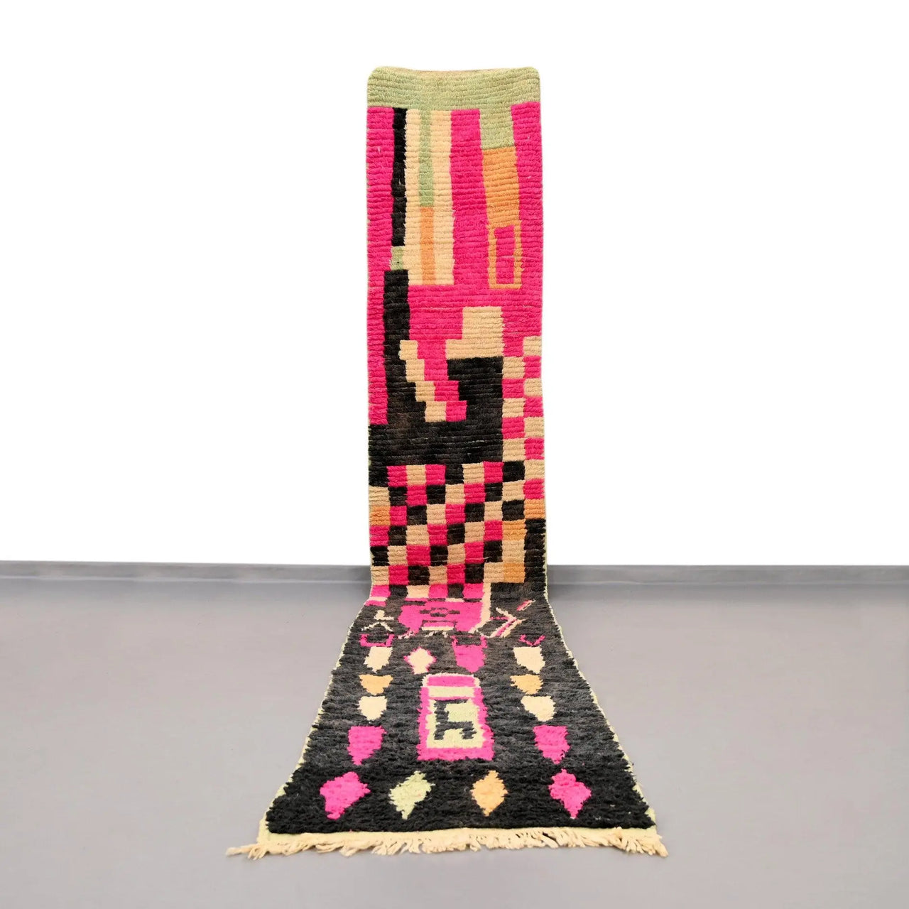 Vintage Moroccan Runner Rug 2.7 x 23 feet - Ettilux Home