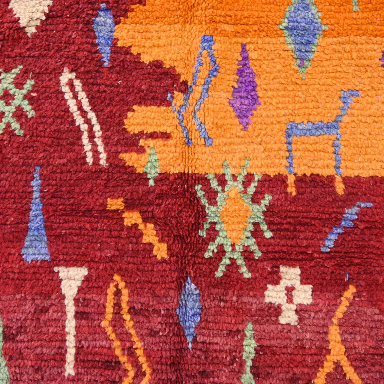 Artifex Vintage Moroccan Rug 5.7 x 9.3 feet / 175 x 285 cm - Ettilux Home