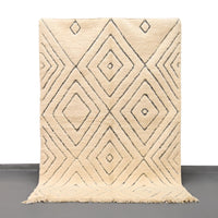 Thumbnail for Authentic Beni Ourain Rug 5.2 x 7.3 feet / 160 x 225 cm - Ettilux Home