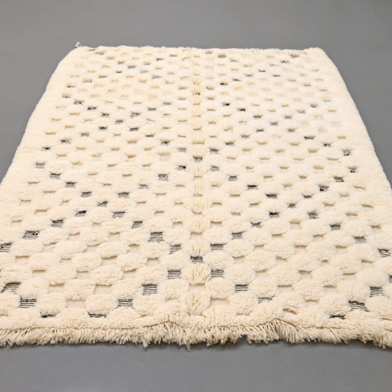 Authentic Beni Ourain Rug 5.2 x 8.1 feet / 160 x 247 cm - Ettilux Home