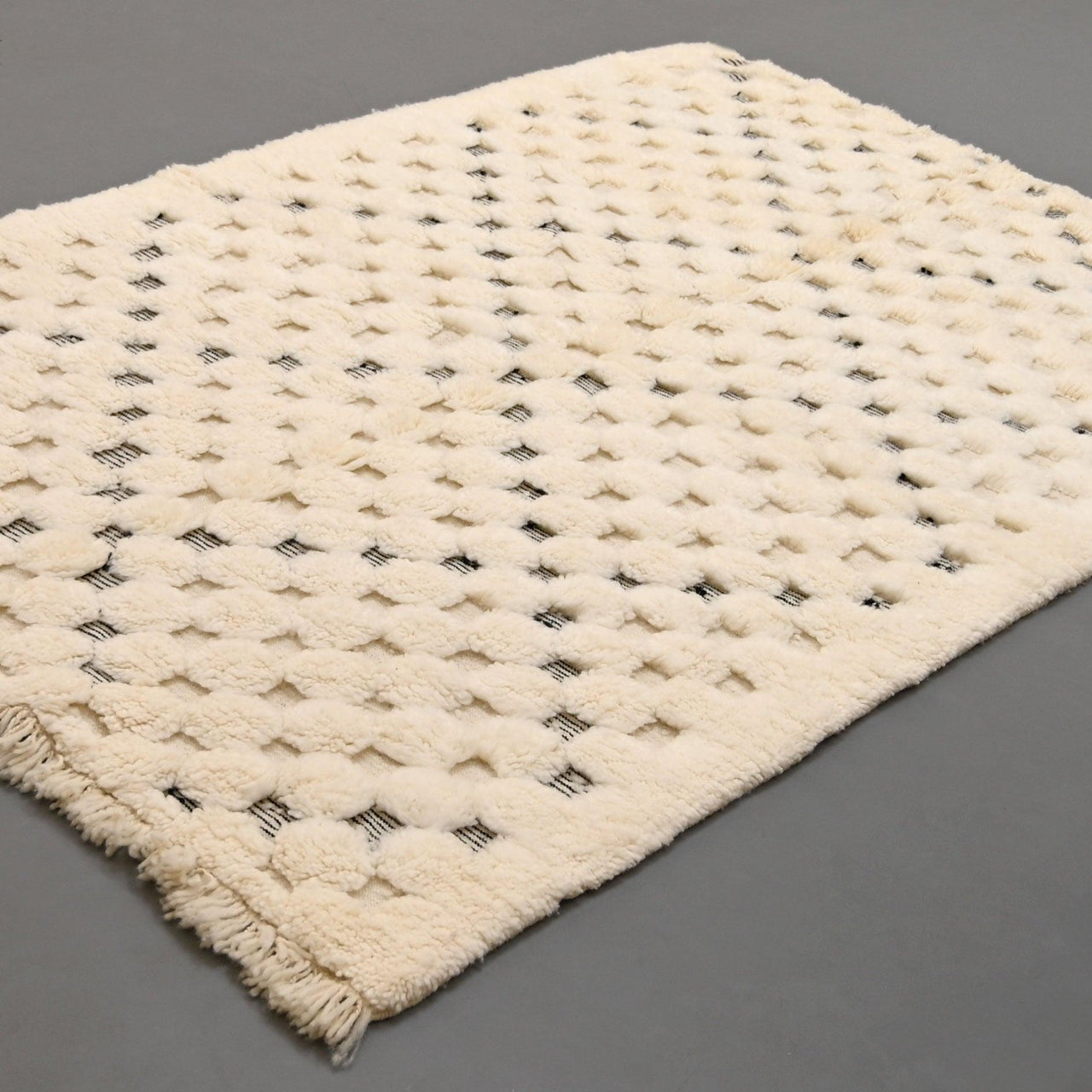 Authentic Beni Ourain Rug 5.2 x 8.1 feet / 160 x 247 cm - Ettilux Home