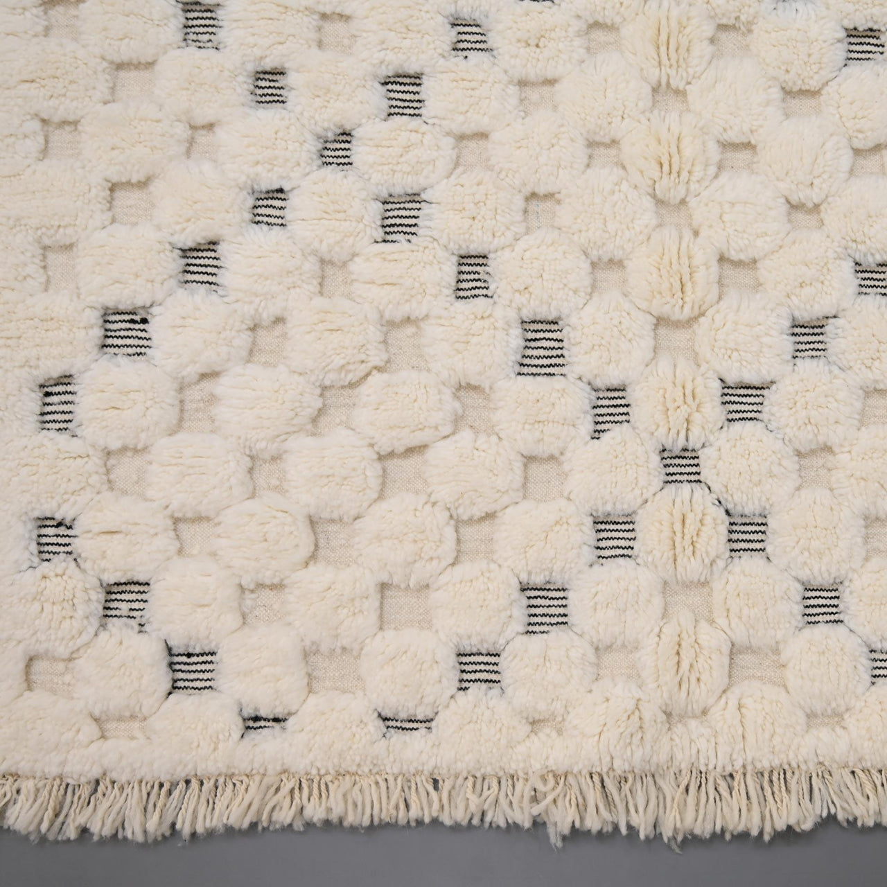 Authentic Beni Ourain Rug 5.2 x 8.1 feet / 160 x 247 cm - Ettilux Home