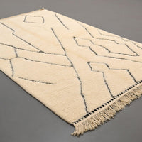 Thumbnail for Authentic Beni Ourain Rug 5 x 8.4 feet / 153 x 257 cm - Ettilux Home