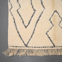 Thumbnail for Authentic Beni Ourain Rug 5 x 8.4 feet / 153 x 257 cm - Ettilux Home