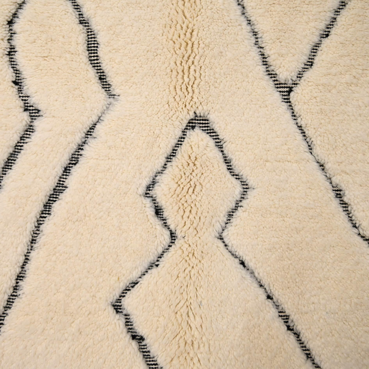 Authentic Beni Ourain Rug 5 x 8.4 feet / 153 x 257 cm - Ettilux Home