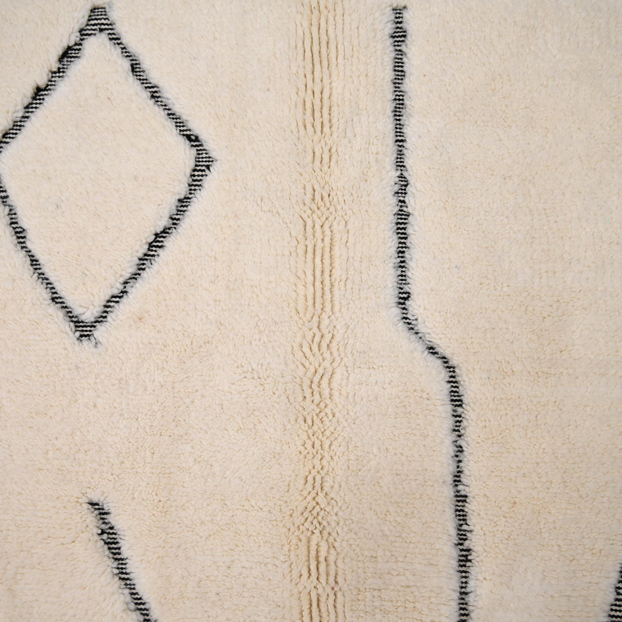 Authentic Beni Ourain Rug 5 x 8.4 feet / 153 x 257 cm - Ettilux Home