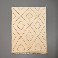 Thumbnail for Authentic Beni Ourain Rug 6.5 x 9.5 feet / 200 x 291 cm - Ettilux Home