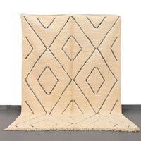 Thumbnail for Authentic Beni Ourain Rug 6.5 x 9.5 feet / 200 x 291 cm - Ettilux Home