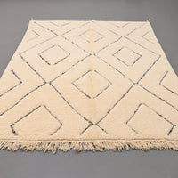 Thumbnail for Authentic Beni Ourain Rug 6.5 x 9.5 feet / 200 x 291 cm - Ettilux Home