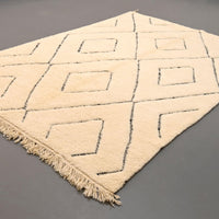 Thumbnail for Authentic Beni Ourain Rug 6.5 x 9.5 feet / 200 x 291 cm - Ettilux Home