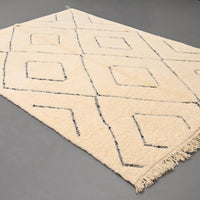 Thumbnail for Authentic Beni Ourain Rug 6.5 x 9.5 feet / 200 x 291 cm - Ettilux Home