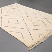 Thumbnail for Authentic Beni Ourain Rug 6.6 x 9.4 feet / 203 x 288 cm - Ettilux Home