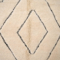 Thumbnail for Authentic Beni Ourain Rug 6.6 x 9.4 feet / 203 x 288 cm - Ettilux Home