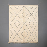 Thumbnail for Authentic Beni Ourain Rug 6.6 x 9.4 feet / 203 x 288 cm - Ettilux Home
