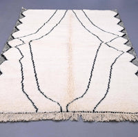 Thumbnail for Authentic Beni Ourain Rug 8.2 x 5.3 feet / 252 x 164 cm - Ettilux Home