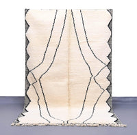Thumbnail for Authentic Beni Ourain Rug 8.2 x 5.3 feet / 252 x 164 cm - Ettilux Home