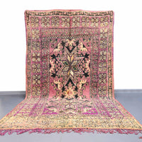 Thumbnail for Authentic Vintage / Bohemian Rug 6.7 x 12.4 feet / 205 x 380 cm - Ettilux Home