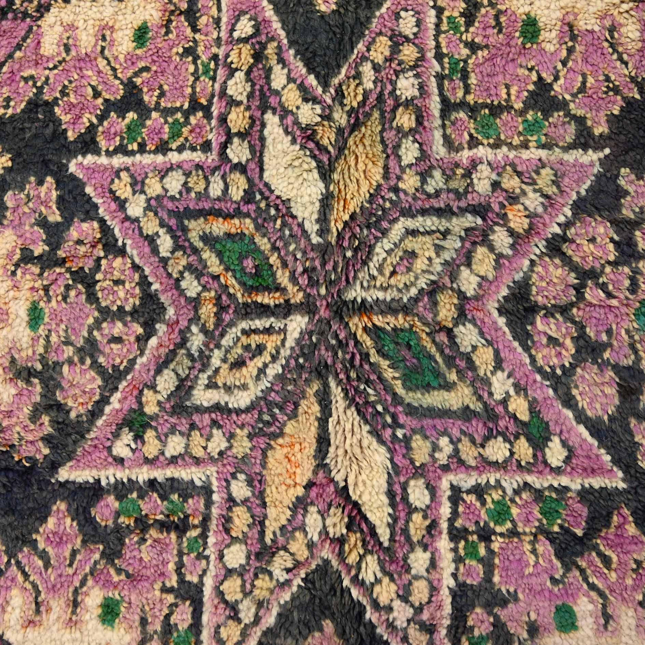 Authentic Vintage / Bohemian Rug 6.7 x 12.4 feet / 205 x 380 cm - Ettilux Home