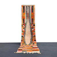Vintage Runner Moroccan Rug 2.3 x 10 feet / 70 x 305 cm - Ettilux Home