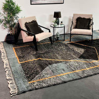 Thumbnail for Azure Beni Mrirt Rug 8.3 X 11.6 ft / 255 X 355 cm - Ettilux Home