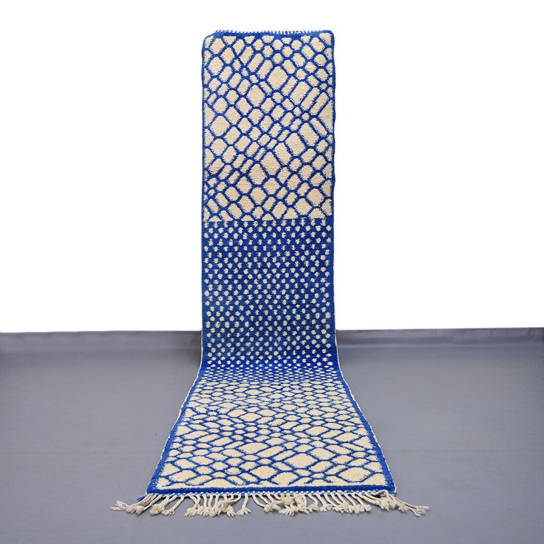 Blue Runner Luxury Mrirt 3 x 13 feet / 90 x 395 cm - Ettilux Home