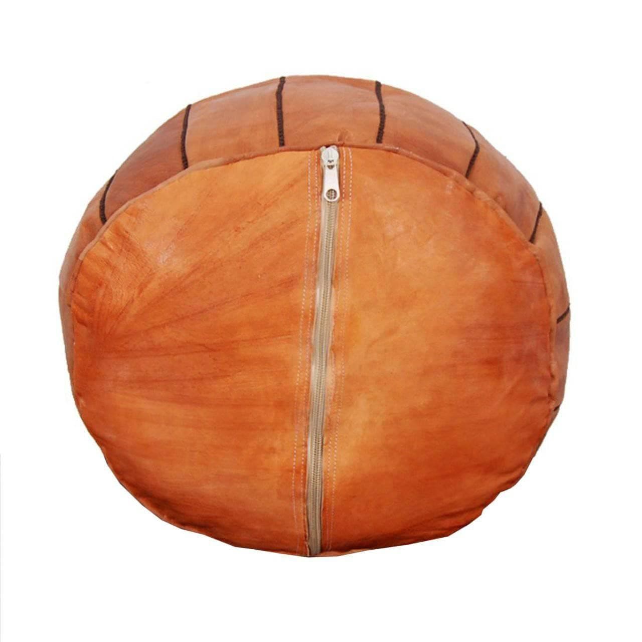 Brown Pouf - Ettilux Home