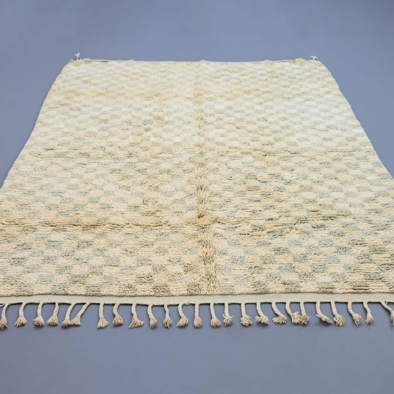 Checkered Moroccan Rug 7.8 x 10 feet / 240 x 305 cm - Ettilux Home