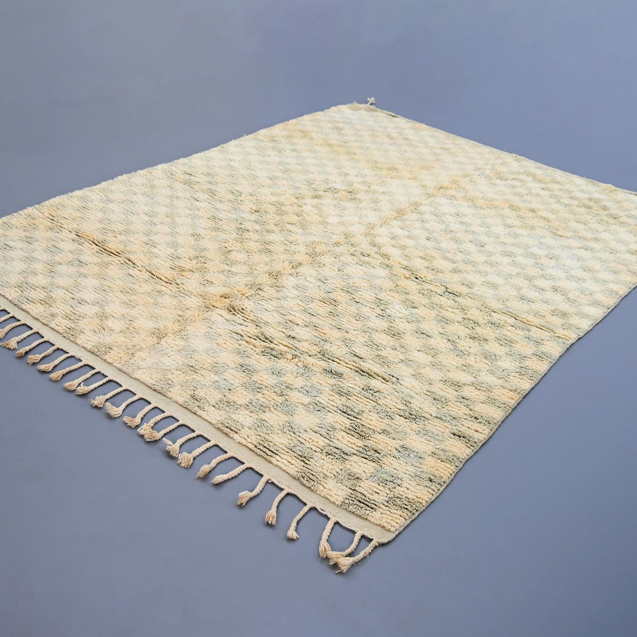 Checkered Moroccan Rug 7.8 x 10 feet / 240 x 305 cm - Ettilux Home