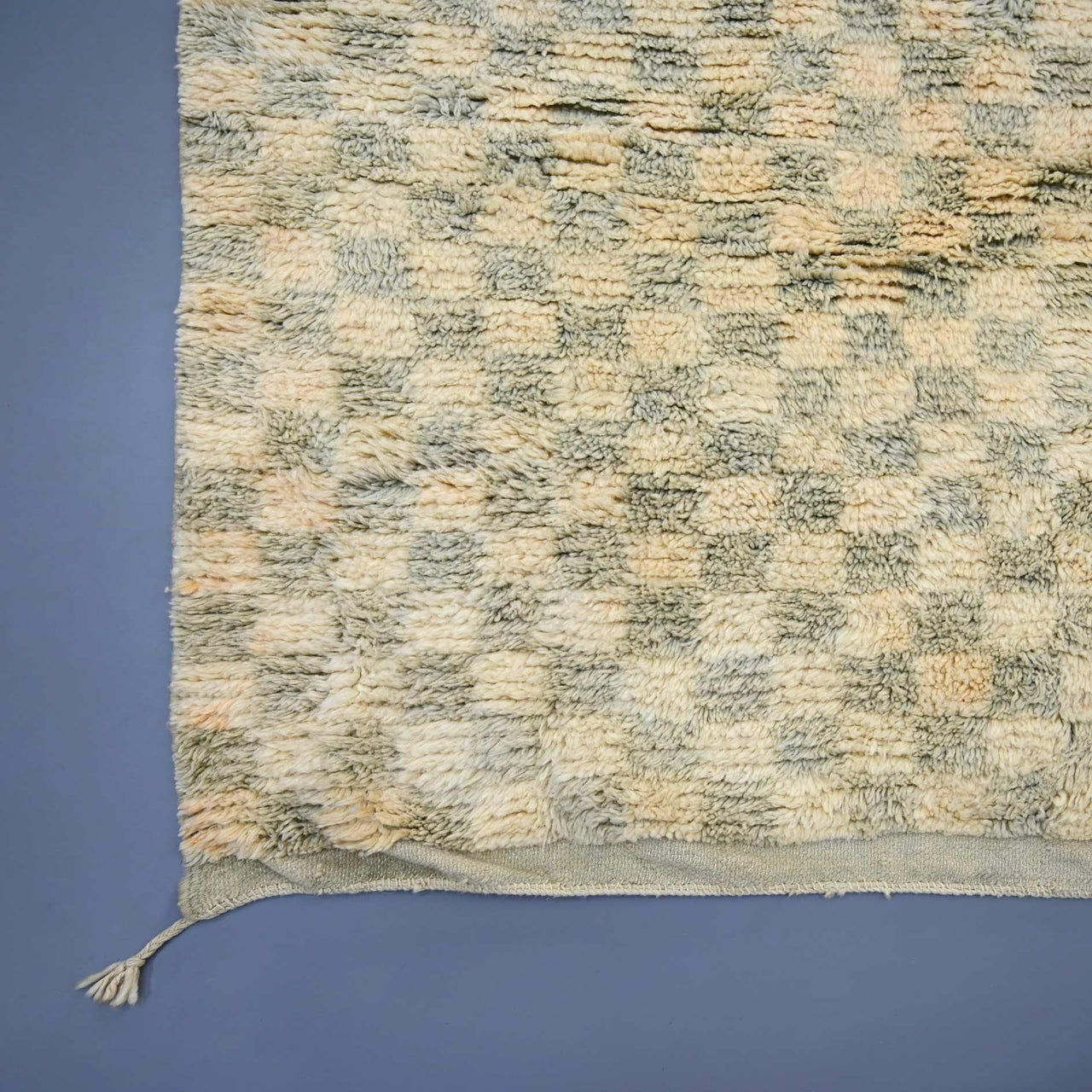 Checkered Moroccan Rug 7.8 x 10 feet / 240 x 305 cm - Ettilux Home