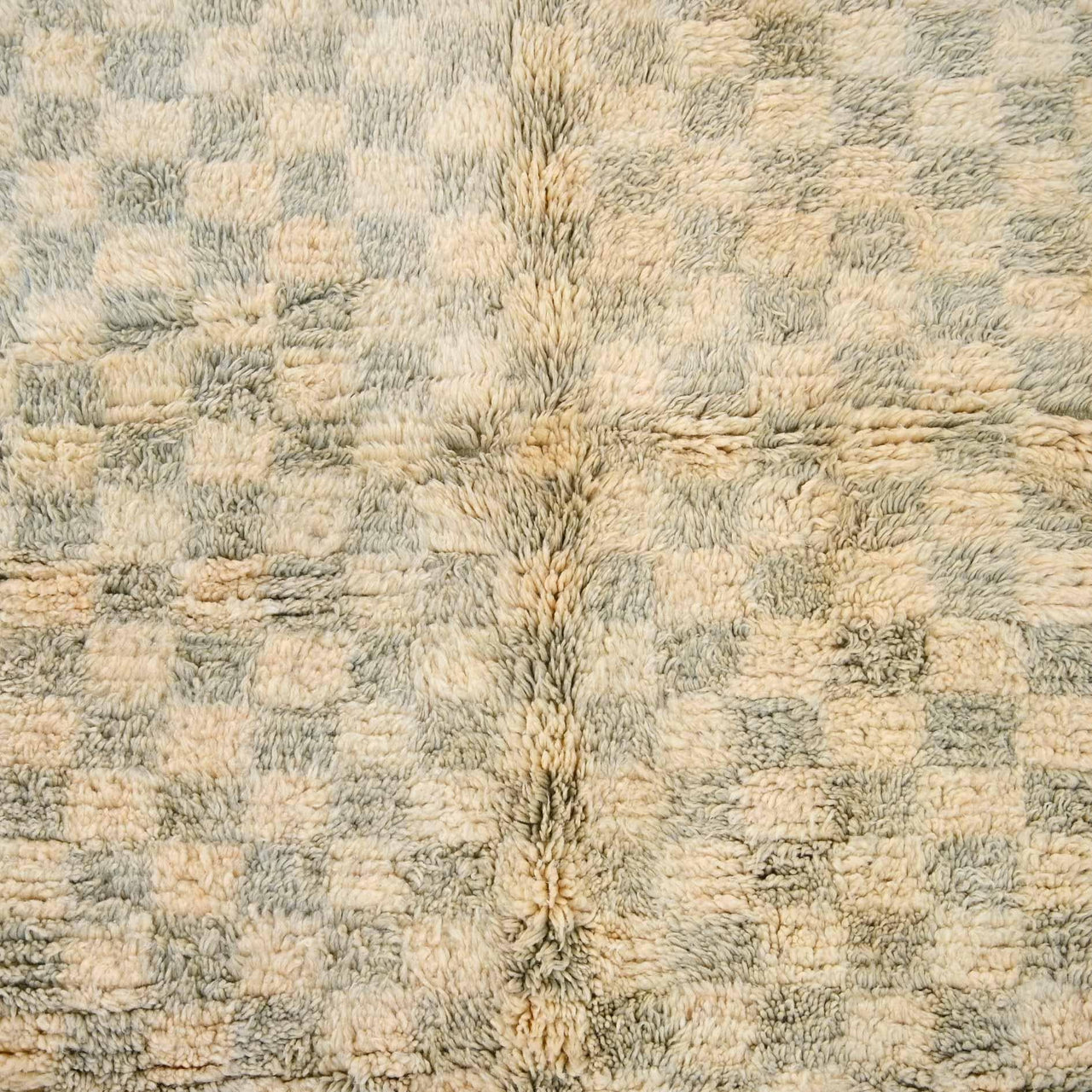 Checkered Moroccan Rug 7.8 x 10 feet / 240 x 305 cm - Ettilux Home