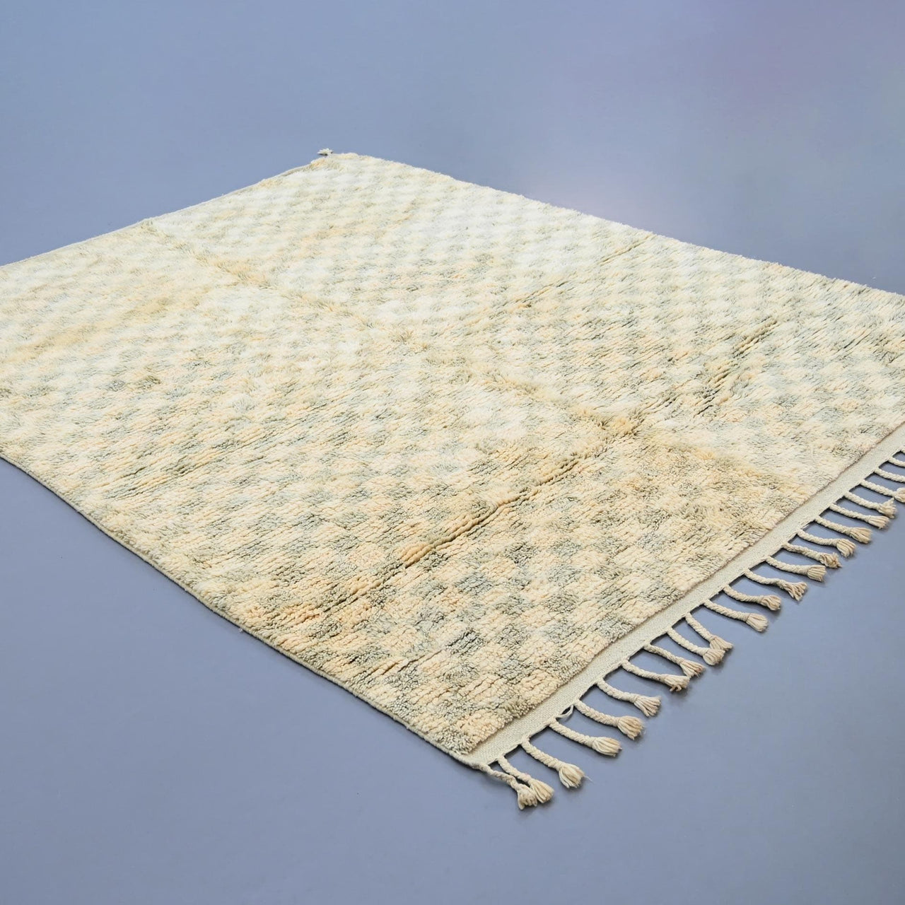 Checkered Moroccan Rug 7.8 x 10 feet / 240 x 305 cm - Ettilux Home