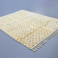 Thumbnail for Checkered Moroccan Rug 7.8 x 10 feet / 240 x 305 cm - Ettilux Home