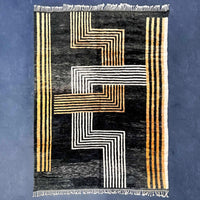 Thumbnail for Coal Beni Mrirt Rug 9.2 X 12.6 ft / 282 X 385 cm - Ettilux Home