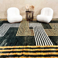 Thumbnail for Coal Beni Mrirt Rug 9.2 X 12.6 ft / 282 X 385 cm - Ettilux Home