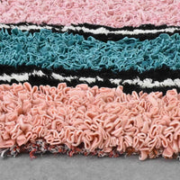 Thumbnail for Colorful And Warm Moroccan Boucherouite Rug(2.4 x 8.7 feet) - Ettilux Home