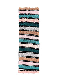 Thumbnail for Colorful And Warm Moroccan Boucherouite Rug(2.4 x 8.7 feet) - Ettilux Home
