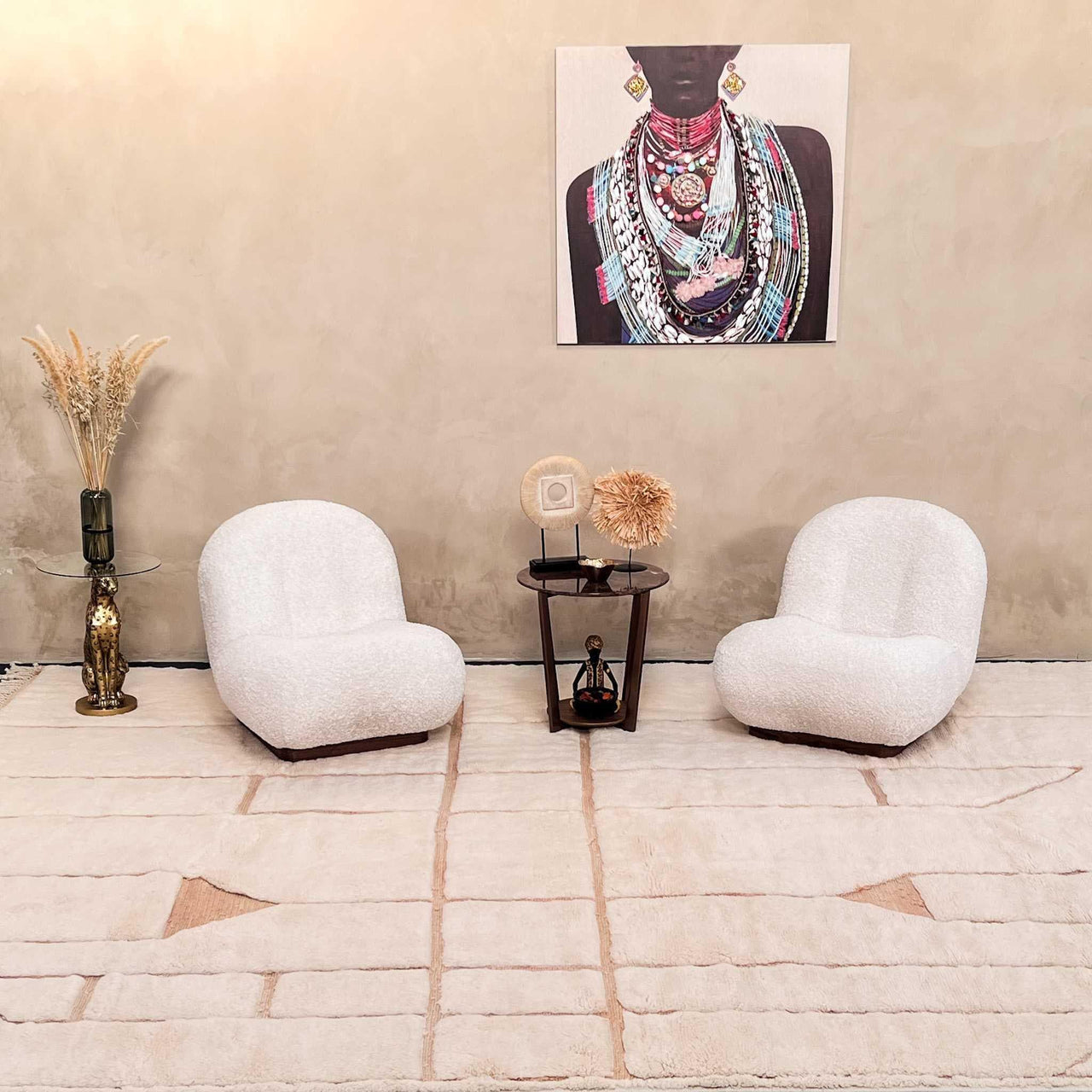 Custom Made Luxury Beni Mrirt Rug - Ettilux Home