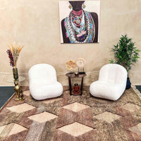 Thumbnail for Dalia Luxury Beni Mrirt Moroccan Rug 8.2 X 9.9 ft / 252 X 303 cm - Ettilux Home