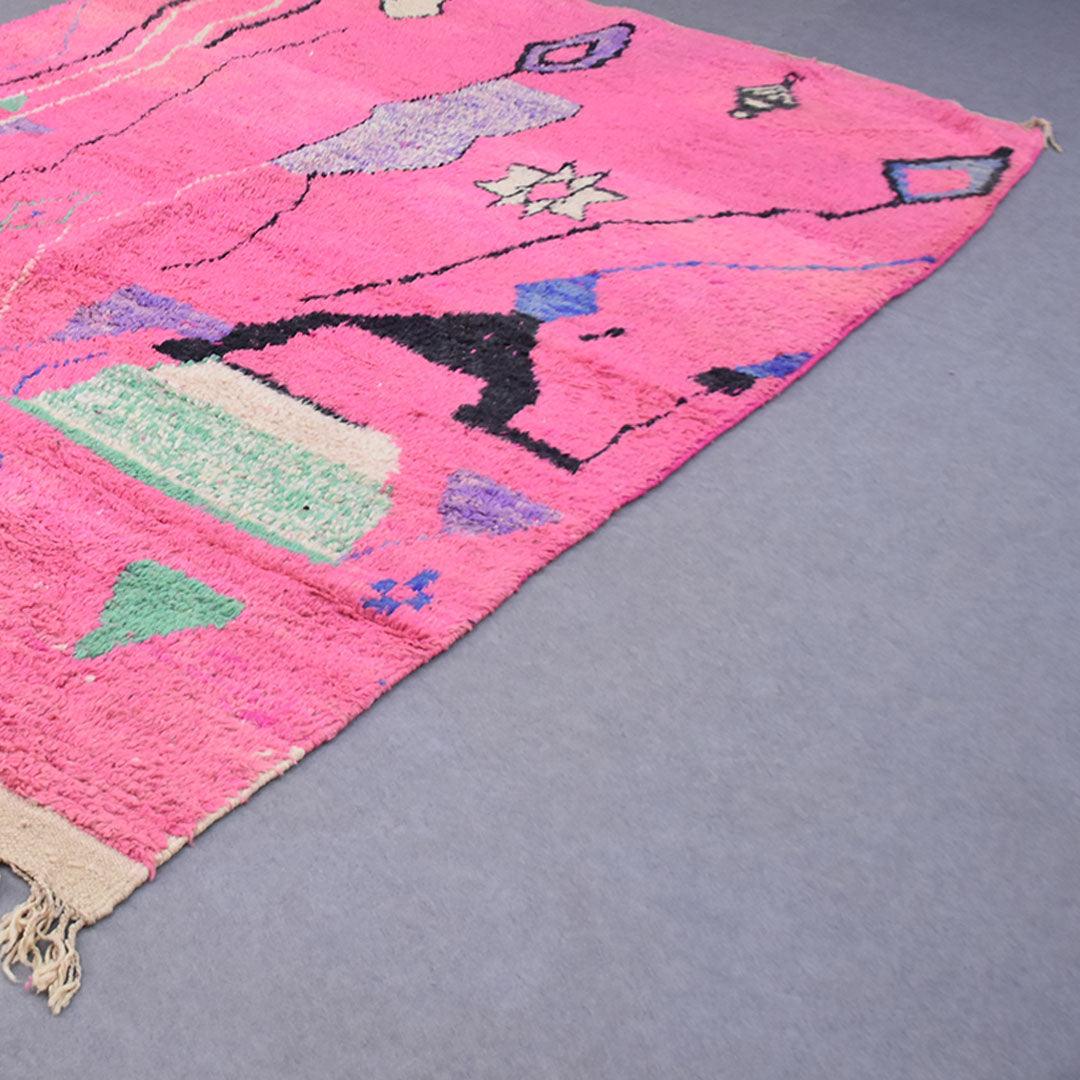 Fuchsia Berber Rug, Custom made - Ettilux Home