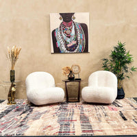 Thumbnail for Luna Luxury Beni Mrirt Moroccan Rug 8.5 X 9.8 ft / 261 X 300 cm - Ettilux Home