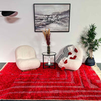 Thumbnail for Ruby Rouge, Luxury Beni Mrirt Rug 8.2 x 10.1 feet / 250 x 310 cm - Ettilux Home
