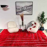 Thumbnail for Ruby Rouge, Luxury Beni Mrirt Rug 8.2 x 10.1 feet / 250 x 310 cm - Ettilux Home