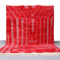 Thumbnail for Ruby Rouge, Luxury Beni Mrirt Rug 8.2 x 10.1 feet / 250 x 310 cm - Ettilux Home
