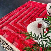 Thumbnail for Ruby Rouge, Luxury Beni Mrirt Rug 8.2 x 10.1 feet / 250 x 310 cm - Ettilux Home