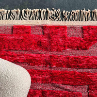 Thumbnail for Ruby Rouge, Luxury Beni Mrirt Rug 8.2 x 10.1 feet / 250 x 310 cm - Ettilux Home