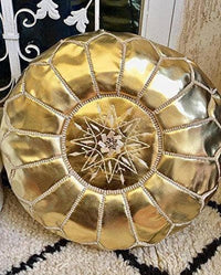 Thumbnail for Luxury Gold Pouf - Ettilux Home