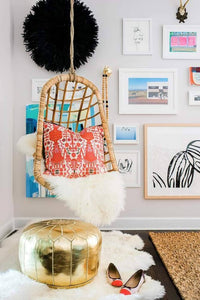 Thumbnail for Luxury Gold Pouf - Ettilux Home