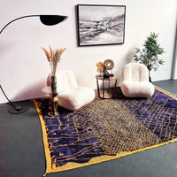 Thumbnail for Lyra Luxury Beni Mrirt Moroccan Rug 8.2 X 9.8 ft / 252 X 301 cm - Ettilux Home