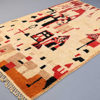 Thumbnail for Moroccan Vintage Rug 6.4 x 9.5 feet / 195 x 292 cm - Ettilux Home